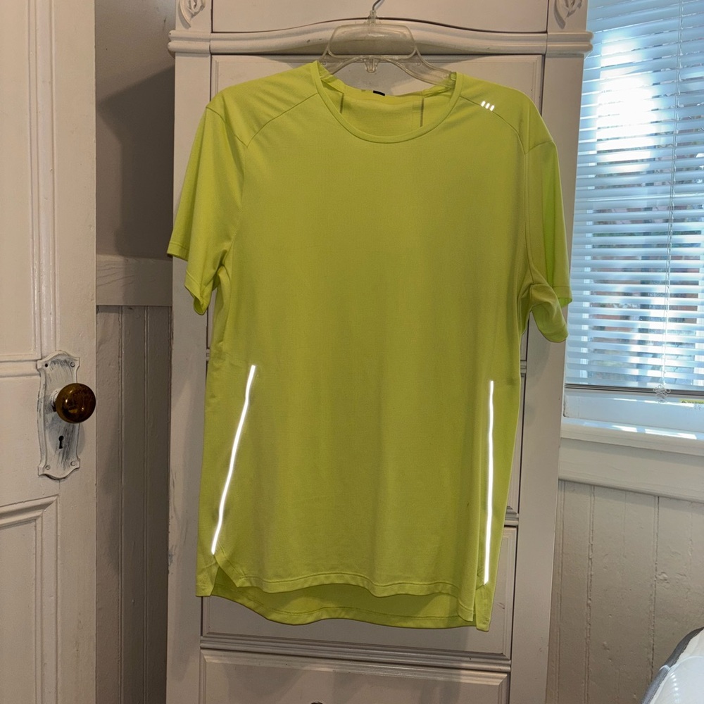 Lululemon Yellow Athletic T-Shirt